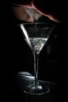 Preparing coctail Stock Photos