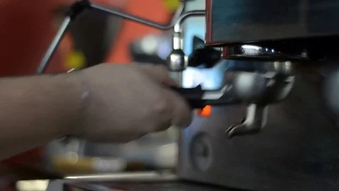 Preparing coffe Stock Footage 78029753