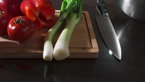 Preparing Delicious Vegan Lasagna: Fresh Ingredients for a Healthy Italian Meal Stock Footage 332770682
