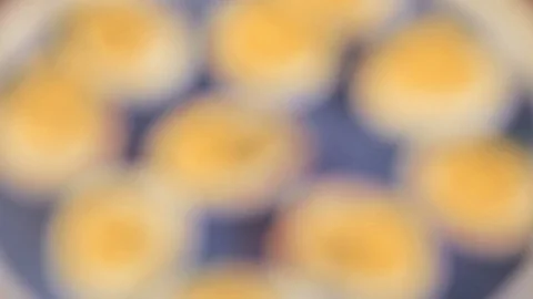 Preparing deviled eggs with organic eggs for appetizer. Step by step recipe. Stock Footage
