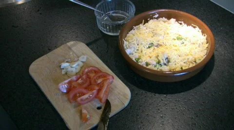 Preparing dinner Video stock 436785