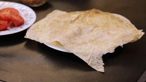 Preparing dish for lule kebabs Stock Footage 103984942