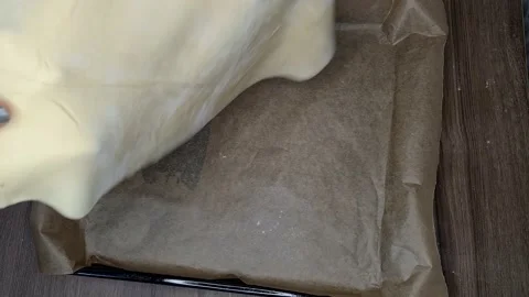 Preparing Dough For Apple Pie Vidéo 171474283