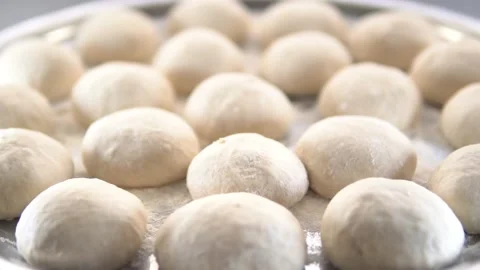 Preparing dough for baking Stock Footage 179253036