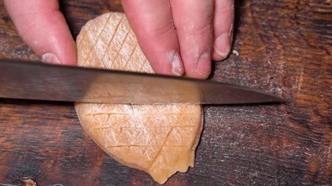 Preparing dough for baking gingerbread Stockbeeldmateriaal 251545542