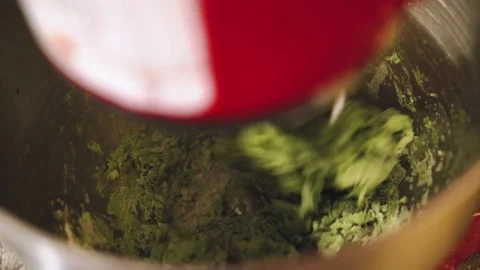 Preparing the dough. Stock Footage 147165509