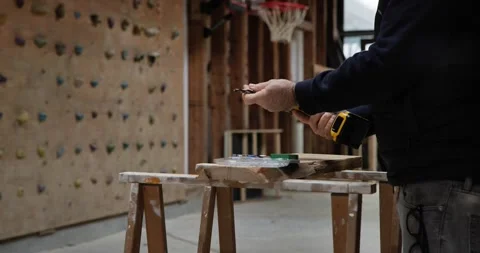 Preparing the drill Stock Footage 327757022