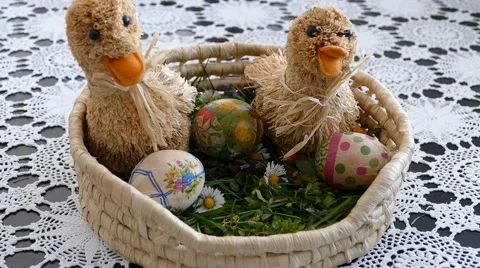 Preparing For Easter 1  Video stock 48436869