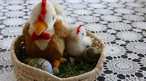 Preparing For Easter 11 Stock Footage 48410986