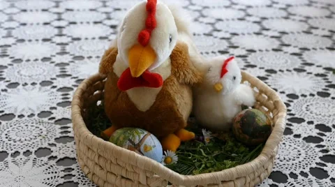 Preparing For Easter 12 Stock Footage 48413923