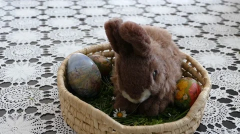 Preparing For Easter 18 Stock Footage 48475420