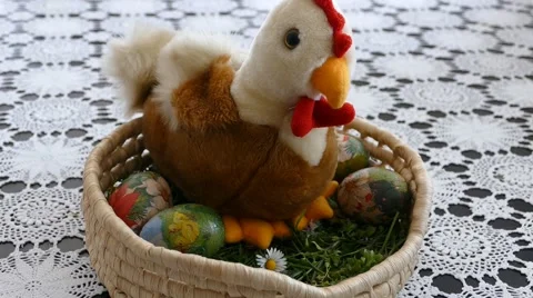 Preparing For Easter 7 Stock Footage 48421739