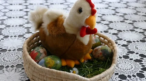 Preparing For Easter 8 Stock Footage 48422668