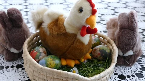 Preparing For Easter 9 Stock Footage 48423248