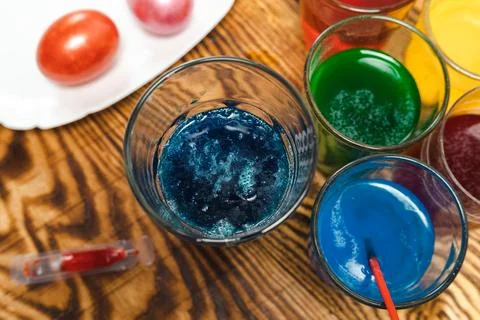 Preparing for Easter Stock Photos