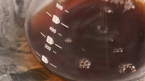 Preparing Filter Coffee on Morning Stock Footage 247357393
