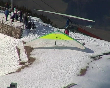 Preparing for the flight Stock Footage 64764