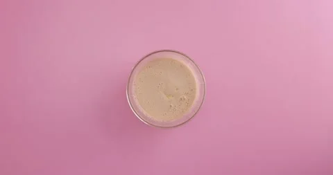 Preparing with flour, eggs, blueberries, sugar and serving blueberry blondie bro Stock Footage 133816429