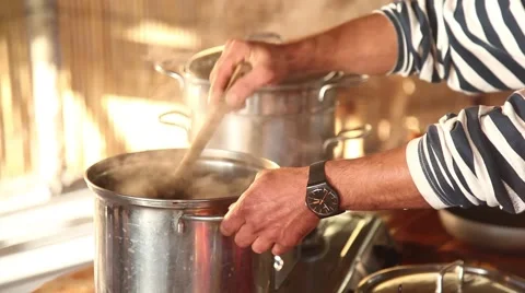 Preparing food Stock Footage 62402723