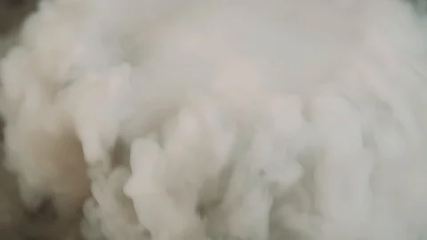 Preparing food with liquid nitrogen Stock Footage 125458578
