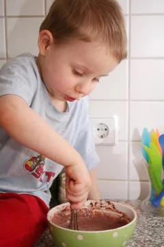 Preparing food Stock Photos
