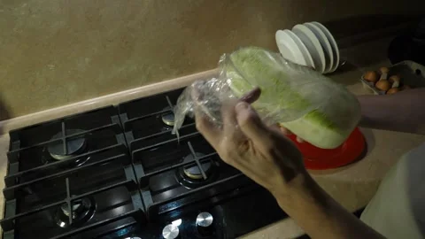 Preparing Fresh and Delicious Vegetables for Cooking Meals Stock-Footage 311781228