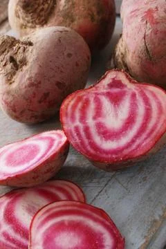 Preparing fresh beetroot Stock Photos