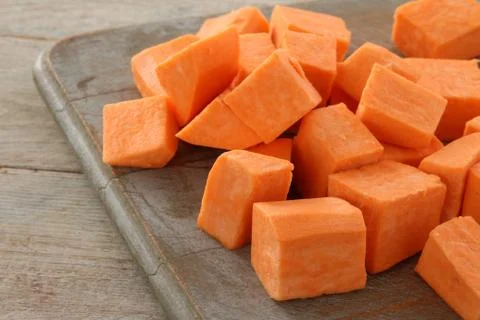 Preparing fresh carrots Stock Photos