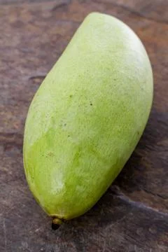 Preparing fresh mango Stock Photos