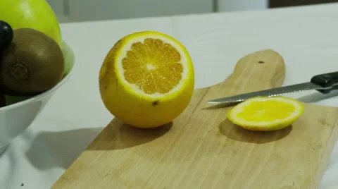 Preparing Fruit Salats Stock Footage 68032237