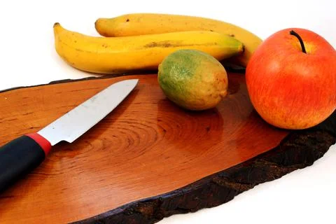 Preparing Fruits for Breakfast Foto stock
