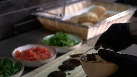 Preparing Gourmet Dish Video stock 319950569