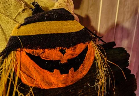 Preparing for halloween Stock Photos