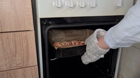 Preparing Ham And Cheese Rolls Video stock 220727353