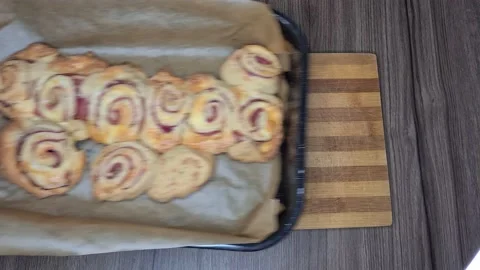 Preparing Ham And Cheese Rolls Stock Footage 220727359