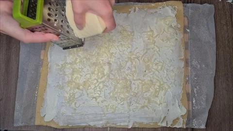 Preparing Ham And Cheese Rolls Video stock 220727699