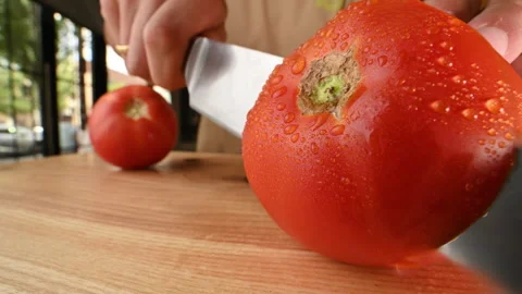 Preparing a healthy breakfast. Young man's hands with 動画素材 296071548