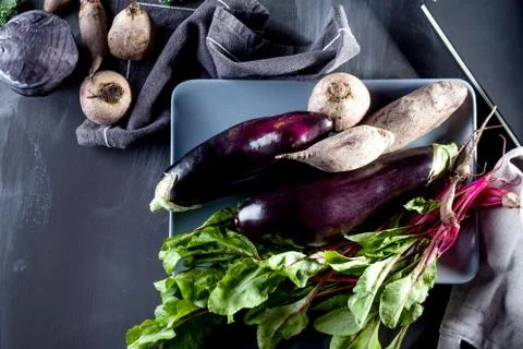 Preparing healthy food with beetroot Stock Photos