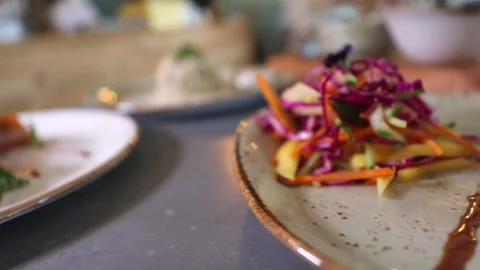 Preparing healthy food Stock Footage 146538640