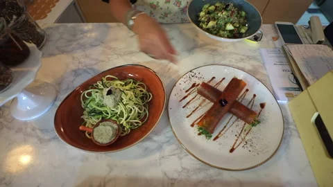 Preparing healthy food Stock Footage 146538879