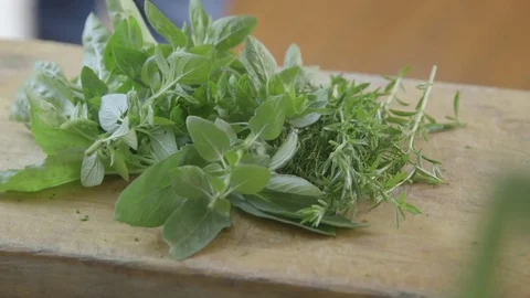 Preparing a healthy meal  - close up Video stock 81187296