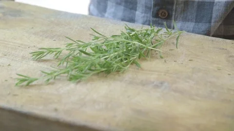 Preparing a healthy meal  - close up Video stock 81187788