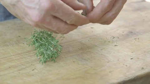 Preparing a healthy meal  - close up Stock Footage 81187989