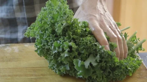 Preparing a healthy meal  - close up Stock Footage 81188056
