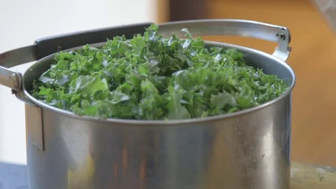 Preparing a healthy meal  - close up Video stock 81188095