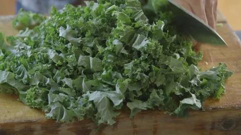 Preparing a healthy meal  - close up Video stock 81188123