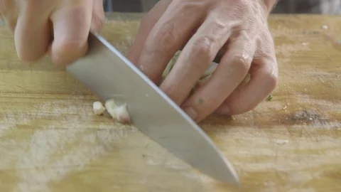 Preparing a healthy meal  - close up Video stock 81188215