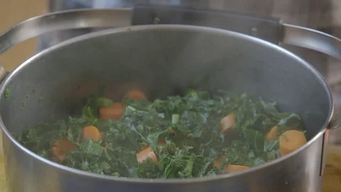 Preparing a healthy meal  - close up Stock Footage 81188299