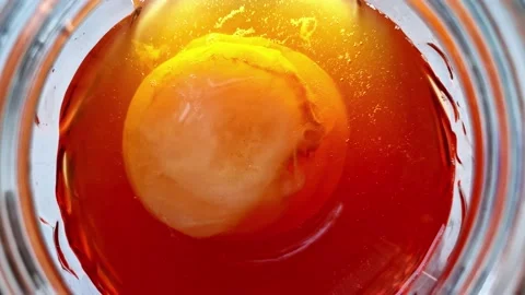 Preparing a home made kombucha from the black tea Stock Footage 234061317