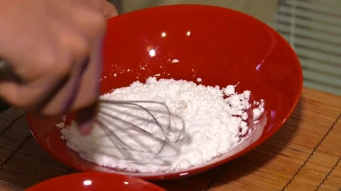 Preparing homemade cookies. Iceing (icing for cookies) Video stock 99389701